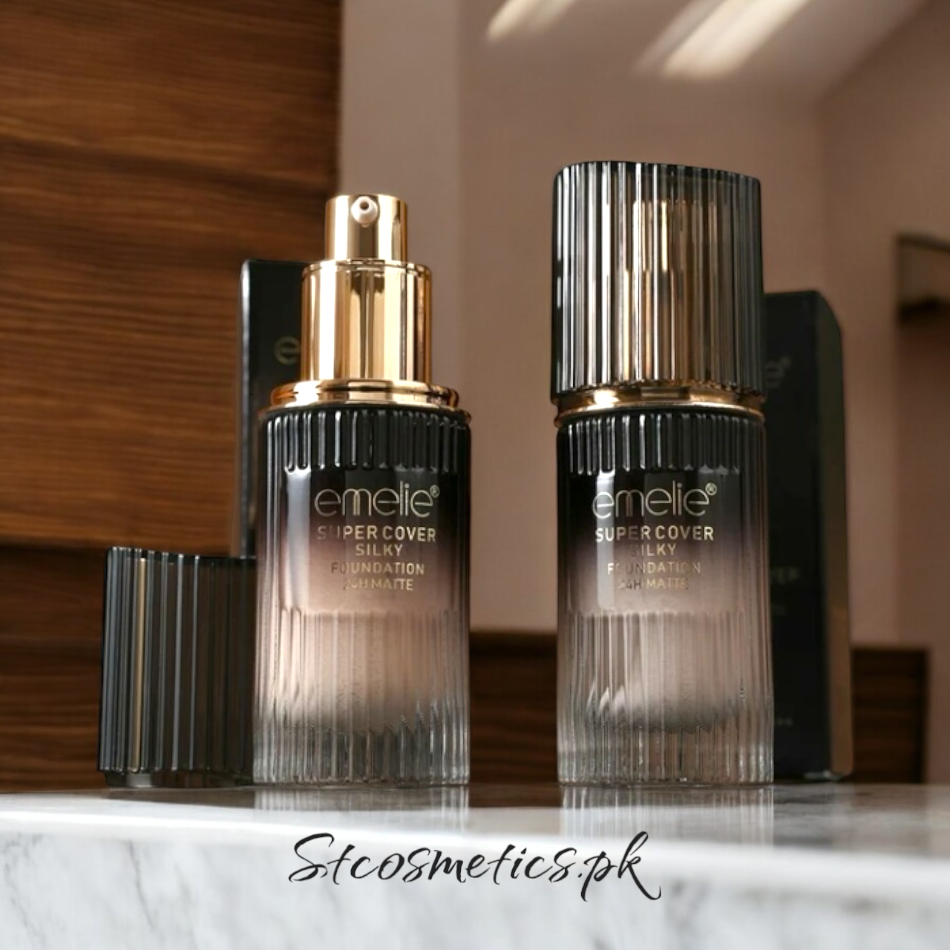 EMELIE SUPER COVER SILKY FOUNDATION -40ml