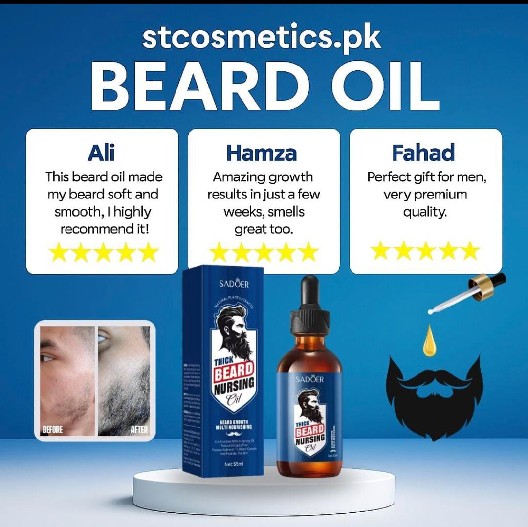 Thick Beard Nursing Oil