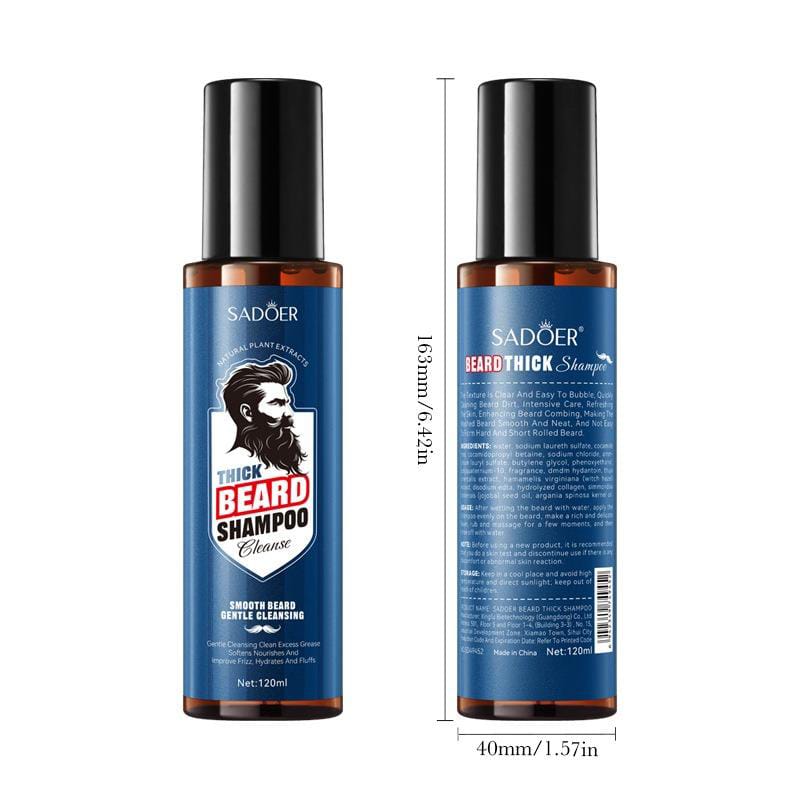 Sadoer Ultimate Beard Kit - Oil, Balm, and More